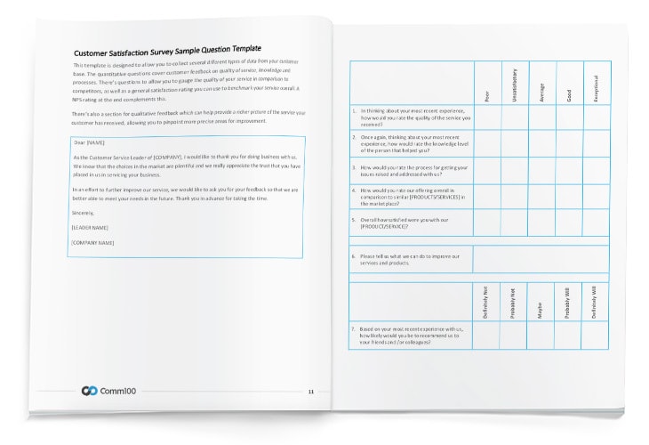 how to create customer satisfaction surveys ebook