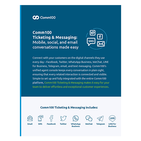 Comm100 Messaging Solution Sheet