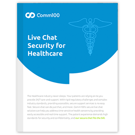 Live Chat Security for Healthcare