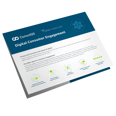 Comm100 Omnichannel Solution image