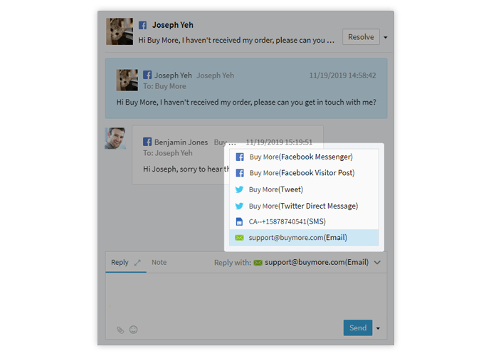Ticketing Respondon Any Channel