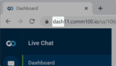 comm100 X2 version has "dash" in its URL