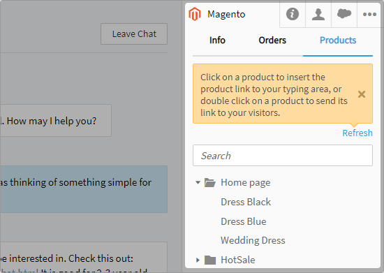 Comm100 Magento integration