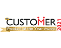 customer-product of the year badge