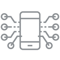 Meet digital transformation requirements icon