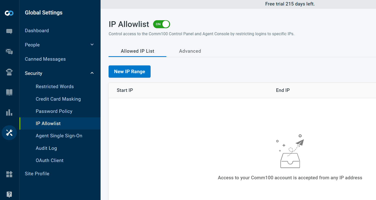 IP Allowlist