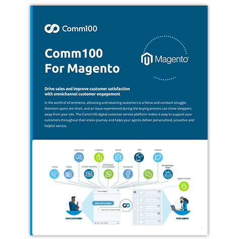 Solution Sheet: Comm100 for Magento