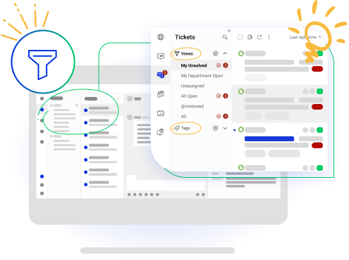 Tag and filter for faster response times