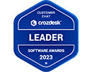customer-chat-software-leader-badge
