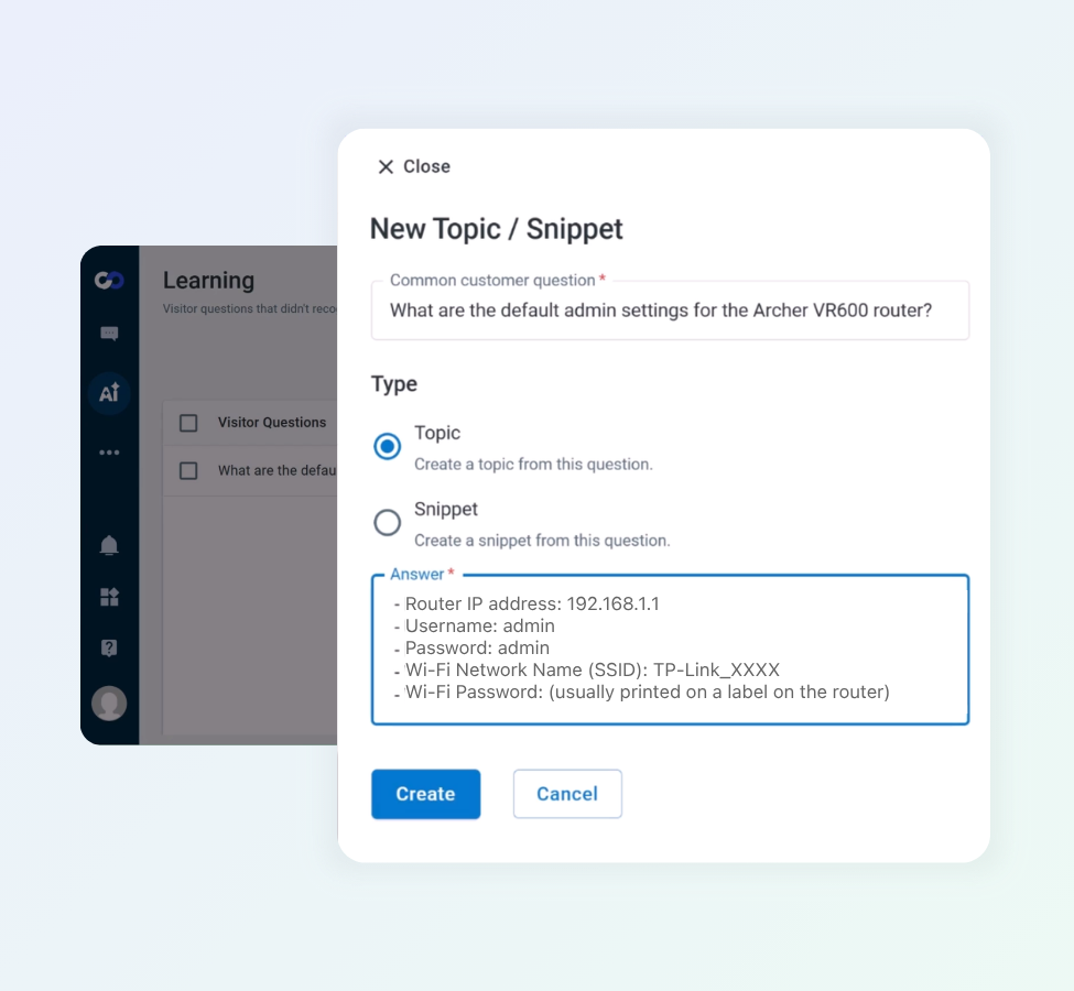 Turn Missed Questions into Smarter Responses
