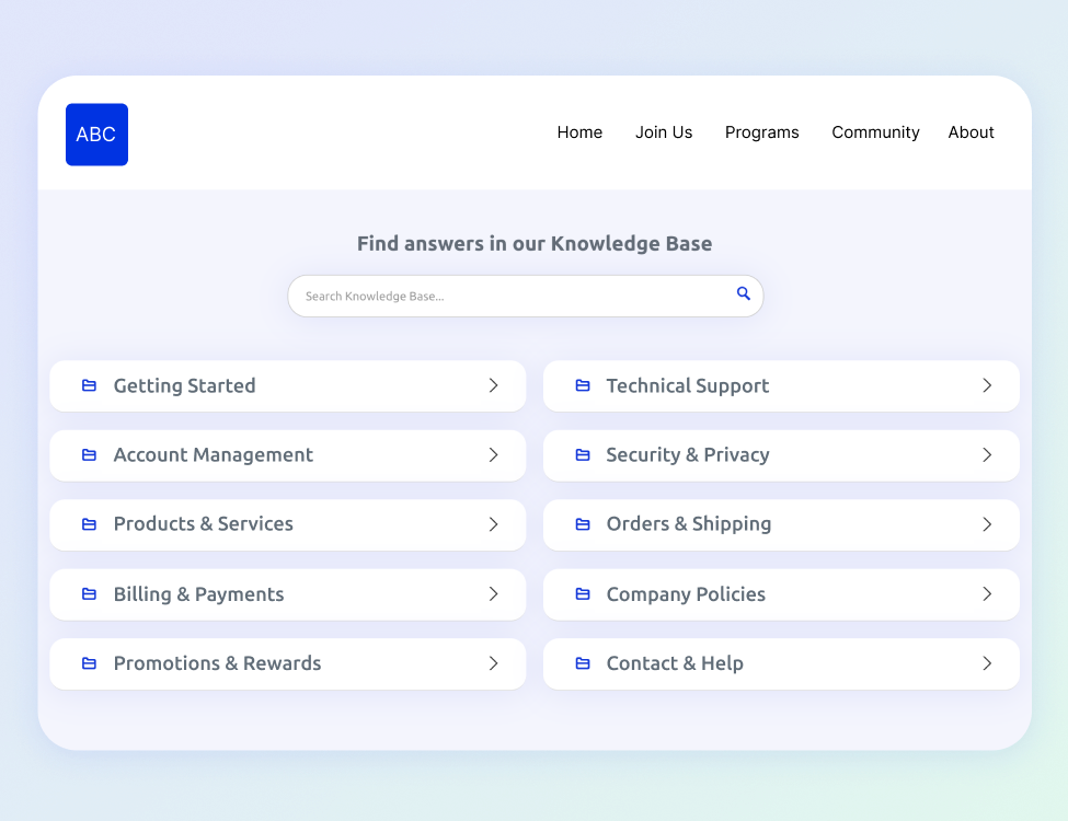 Enable Self-Service, Anytime 