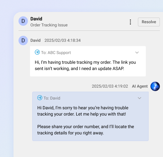 automate queries via ai agent