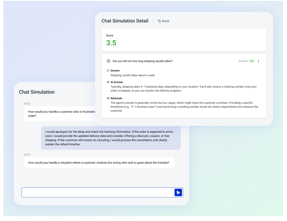 ai onboarding-chat simulation