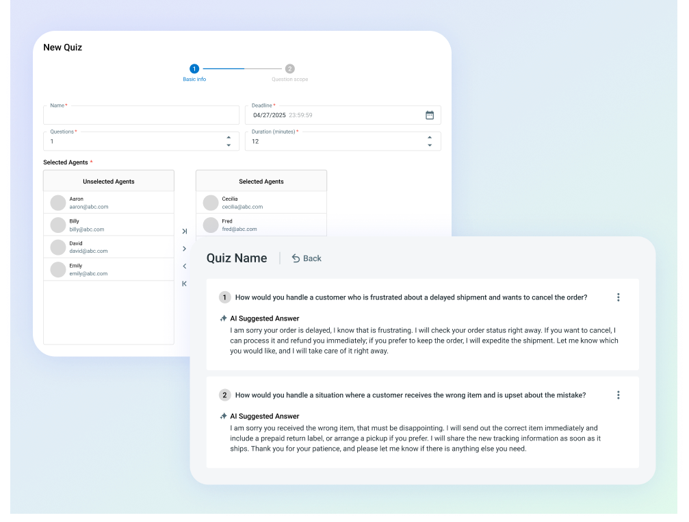 ai onboarding-quize