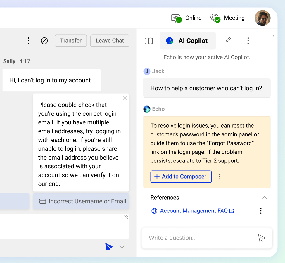 Retrieve Instant Answers 