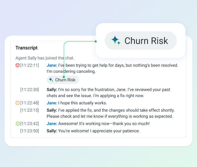 AI Insights Churn Risk image
