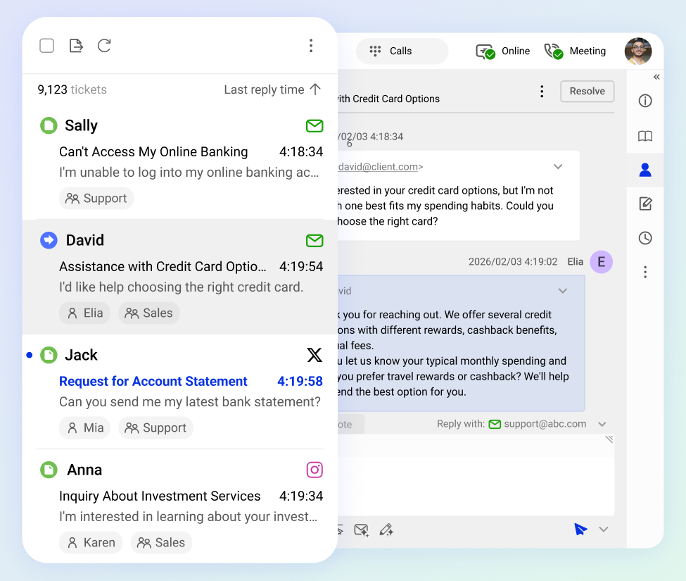 Ticketing & Messaging 