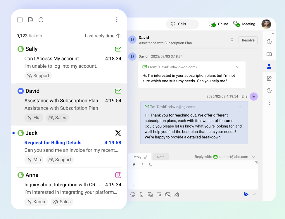 Connected Customer Conversations 