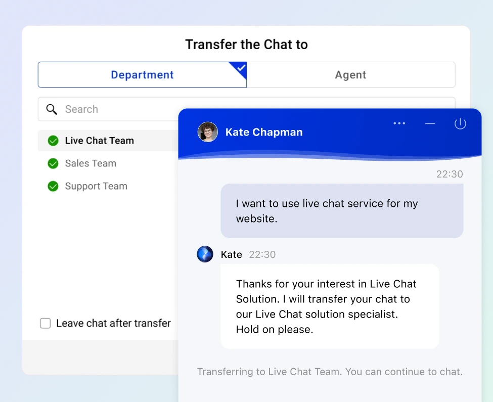 Simple, Seamless Handoff 