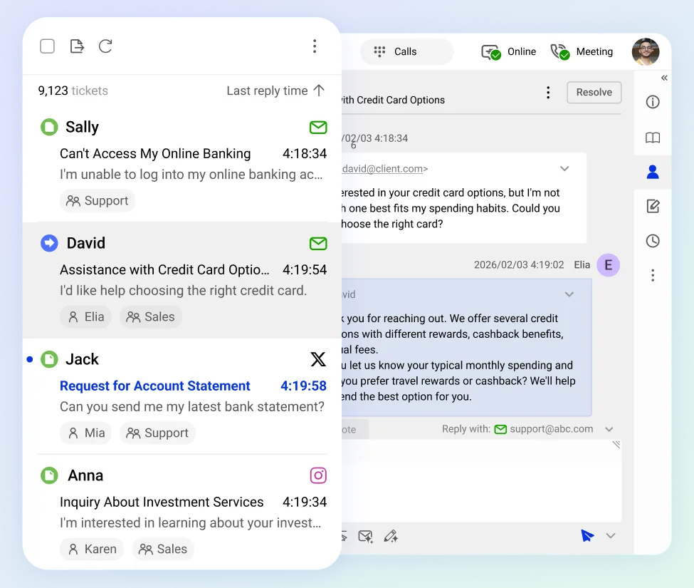 Ticketing & Messaging 