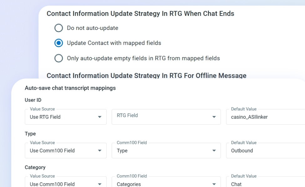 RTG integration image