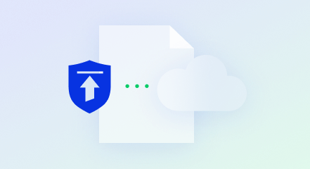 Secure file upload image