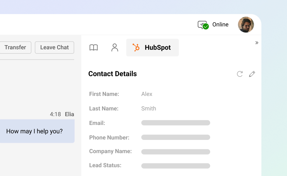 Hubspot integration image