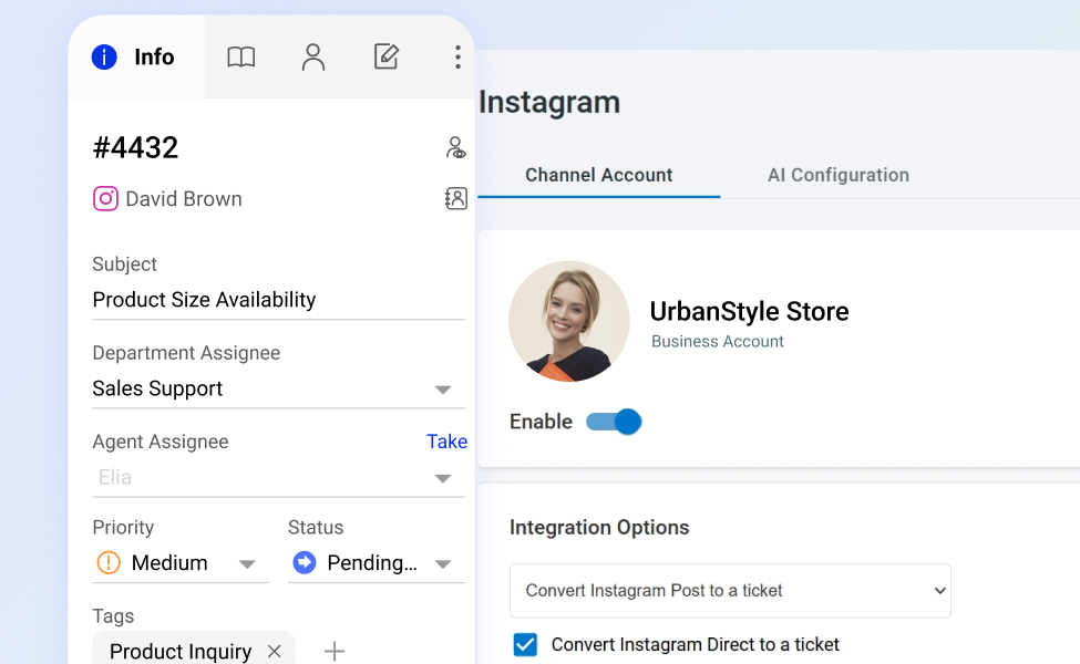 Instagram integration image 2