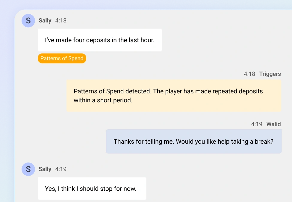 Responsible Gambling in Every Conversation