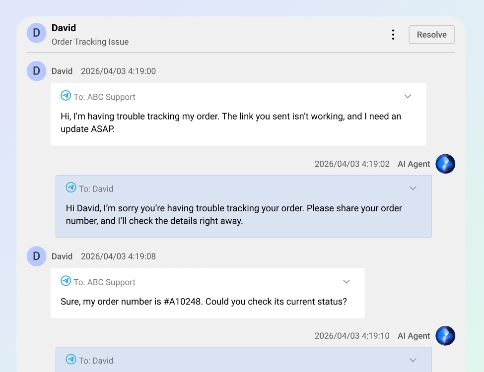 Boost Support Capacity With AI Agent