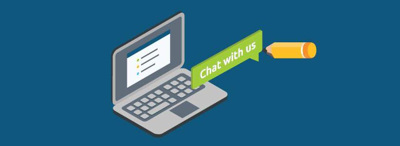 Live chat design