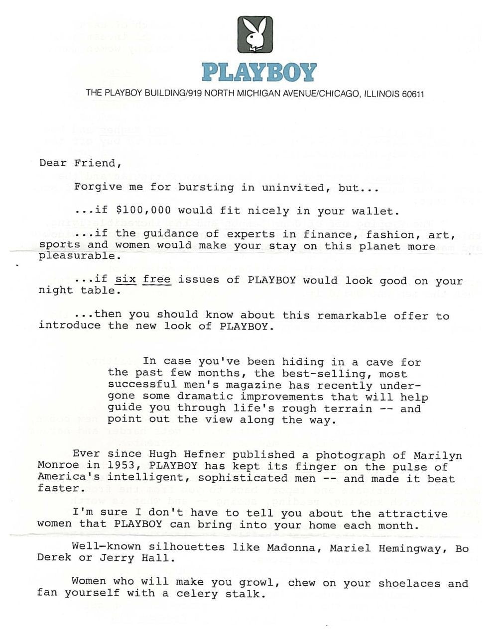 Persuasive Sales Letter Examples from www.comm100.com