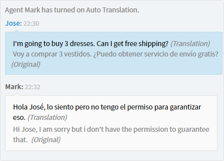 Improve Chat Efficiency - Auto Translation