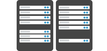 you can deploy comm100 live chat into two separate data centers via MaximumOn™ technology